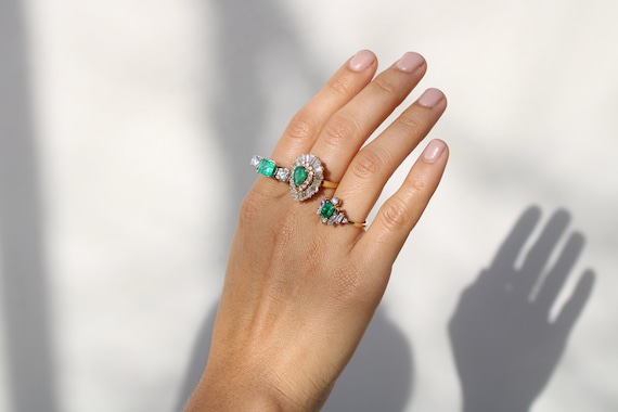 Queen Emerald Ring-Dant 2 in 1 - image 2