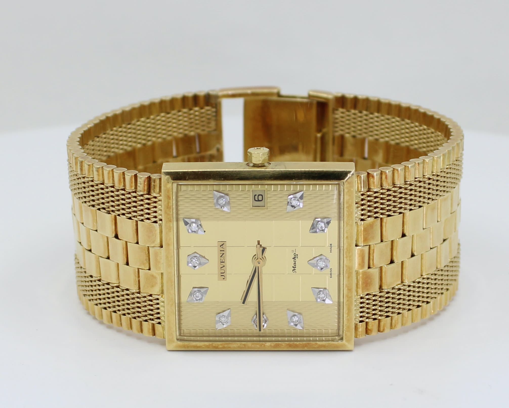 Juvenia macho 18k gold watch outlet