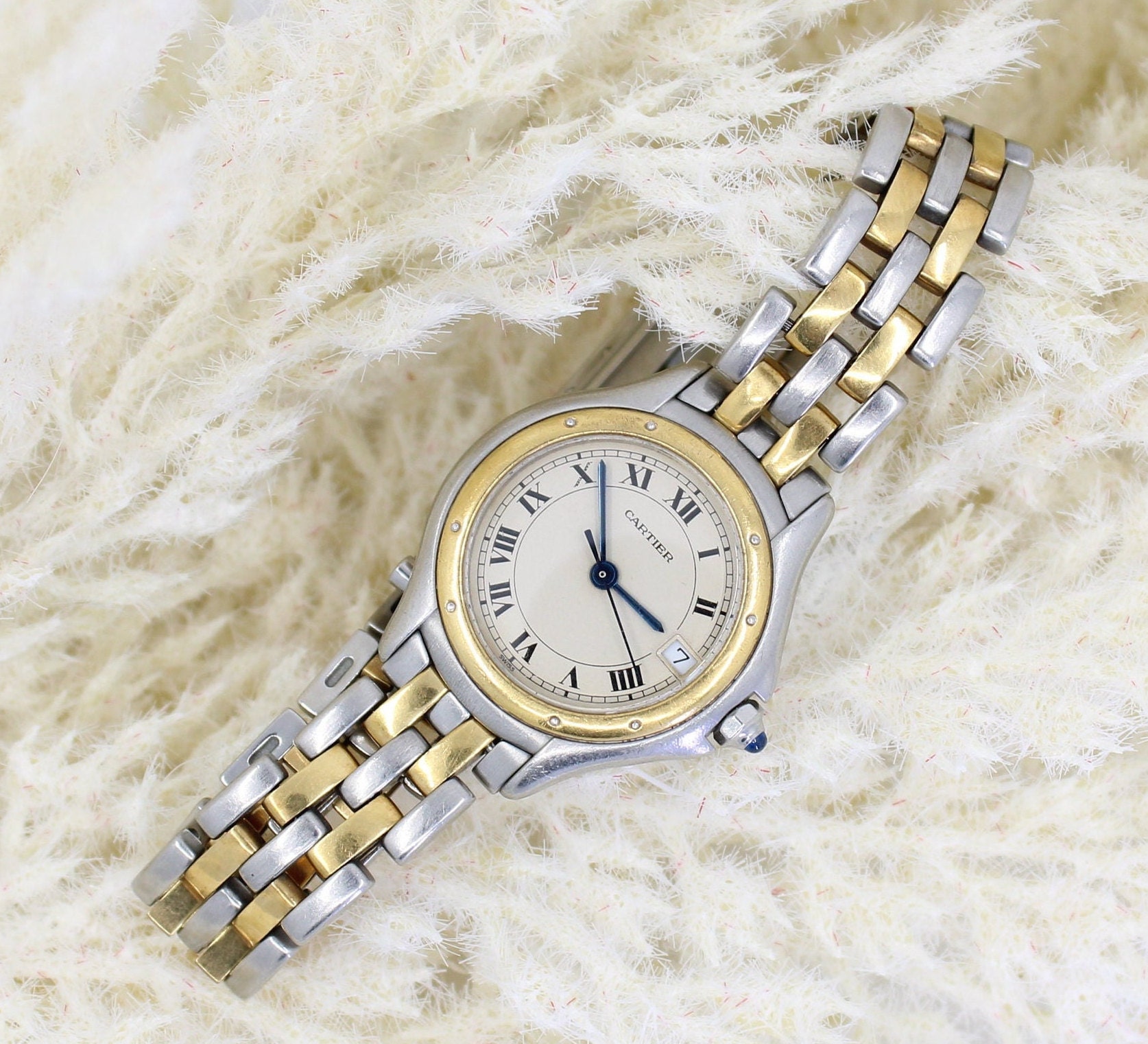 Cartier Cougar Watch Etsy UK