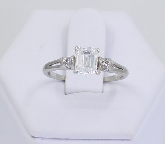 Emerald Cut Ring - image 2