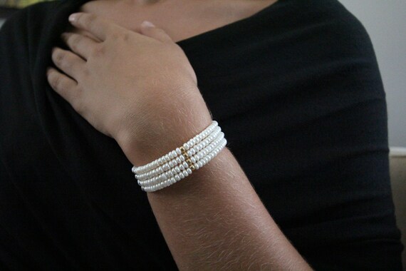 Pearl Choker Bracelet - image 4