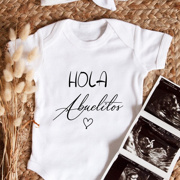 Pregnancy Announcement in Spanish Etsy