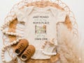 Moved out of my Mom's Place Got My Own Crib Baby Onesie\u00ae, Funny Newborn Baby Bodysuit