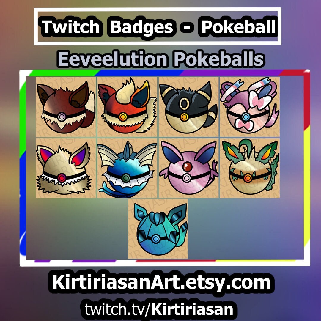 7 Essence Jar Badges - Twitch and Discord - 72x72, 36x36, 18x18