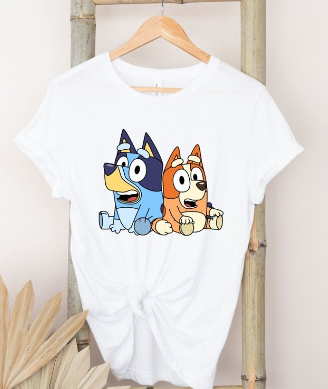 Bluey Shirt Bluey Bingo Shirt Bluey Family Tshirt Bingo Etsy Canada