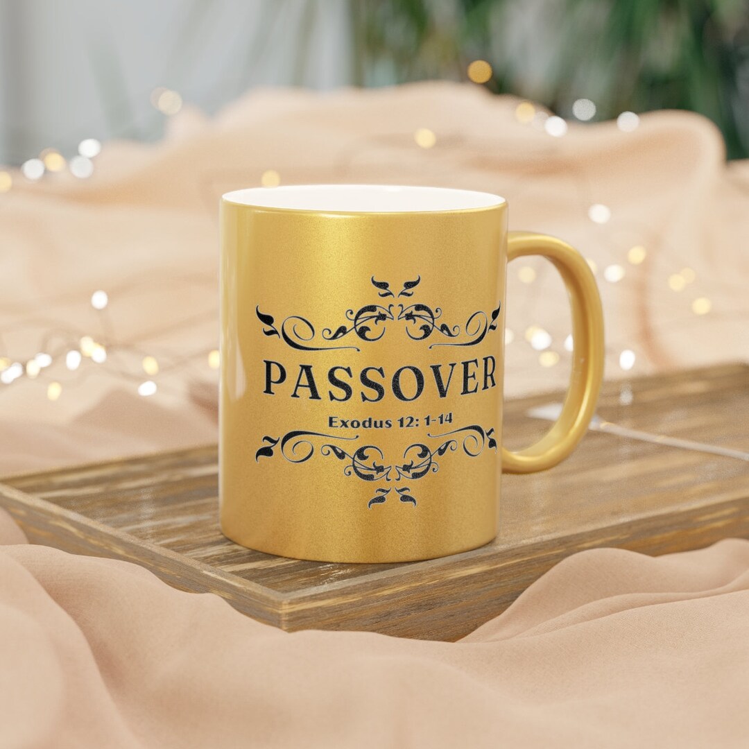 Exodus Passover Mug, Bible Verse Pesach Faith Based Mug, Inspirational