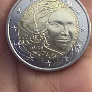 Manueduc France 2 Euros 2018 Commemorative Simone Veil New