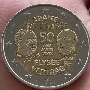 Currency 2 Euros FRANCE 2013