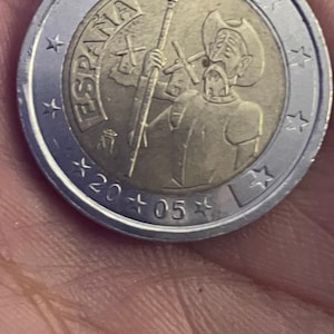 2 Euro Espagne 2005 - 400 ans de Don Quichotte - Trésor du Patrimoine