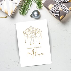 tarjetas de Navidad, bebé ángel, duelo, tarjeta de duelo, aborto espontáneo, pérdida infantil, regalo de pérdida infantil, infertilidad, fiv, regalo de duelo