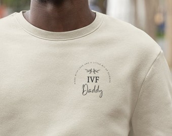 IVF Mama Sweatshirt: Unisex Pregnancy Announcement Gift