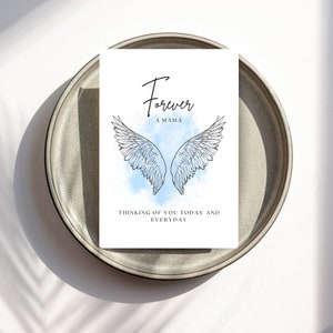 tarjetas de Navidad, bebé ángel, duelo, tarjeta de duelo, aborto espontáneo, pérdida infantil, regalo de pérdida infantil, infertilidad, fiv, regalo de duelo