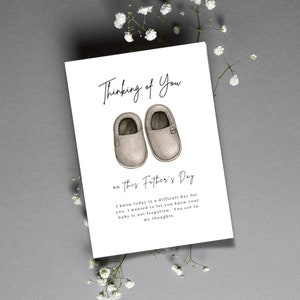 Tarjeta del día del padre, tarjeta digital del día del padre, fiviente, aborto espontáneo, pérdida de hijos, parto prematuro, pérdida infantil, infertilidad, papá, día del padre