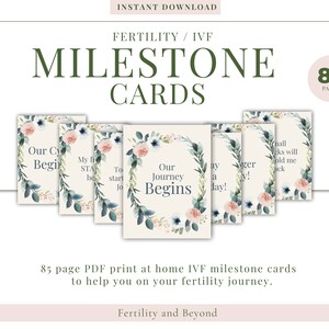 FIV, cartes d'étape de la FIV, cadeau FIV, voyage FIV, cartes FIV, journal FIV, arc-en-ciel FIV, maman FIV, cartes de voyage FIV, infertilité, cadeaux FIV