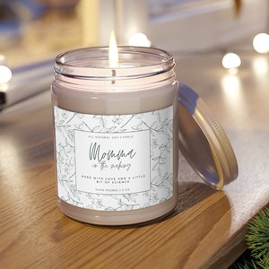 Momma in the Making, IVF, Pregnancy wishes, Fertility wishes, IVF gift, Fertility treatment candle, infertility, Fertility Gift, IVF Candle