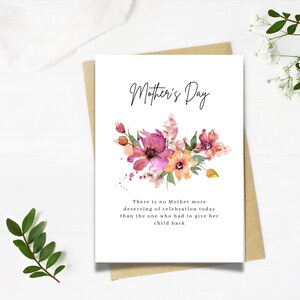 Tarjeta del día de la madre, tarjeta digital del día de la madre, madre de fiv, aborto espontáneo, pérdida de niños, parto prematuro, pérdida infantil, infertilidad, mamá, día de la madre