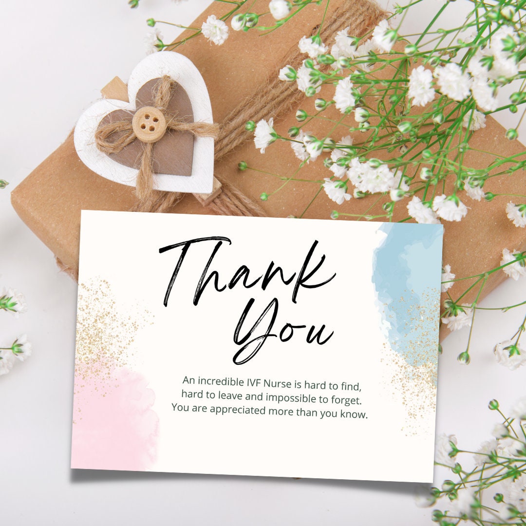 Thank You Card for Nurse, Nurse Gift, Nurses Week, Nurse Appreciation