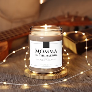 Momma in the Making, IVF, Pregnancy wishes, Fertility wishes, IVF gift, Fertility treatment candle, infertility, Fertility Gift, IVF