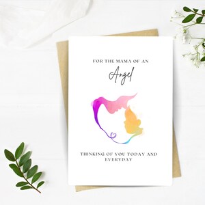 Tarjeta del día de las madres, tarjeta digital del día de las madres, mamá de FIV, aborto espontáneo, pérdida de niños, parto prematuro, pérdida de bebés, infertilidad, mamá, día de las madres