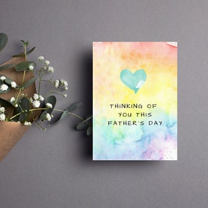 Tarjeta del día del padre, tarjeta digital del día del padre, fiviente, aborto espontáneo, pérdida de hijos, parto prematuro, pérdida infantil, infertilidad, papá, día del padre