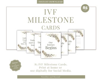 IVF, ivf milestone cards, ivf gift, ivf journey, ivf cards, ivf journal, ivf rainbow, IVF mama, ivf journey cards, infertility, ivf gifts