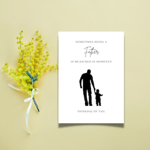 Tarjeta del día del padre, tarjeta digital del día del padre, fiviente, aborto espontáneo, pérdida de hijos, parto prematuro, pérdida infantil, infertilidad, papá, día del padre