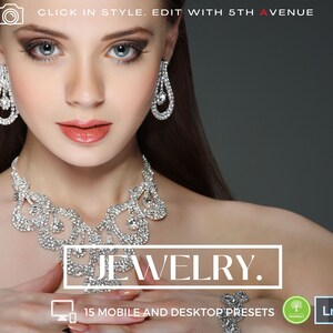 15 Jewelry Presets Lightroom. Your Jewelry deserve the best preset available