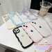 iPhone 11 Pro Max Case / iPhone 12 Case / 7 Color Chunky Wavy Frame iPhone Case / 2022 iPhone 14 Case 