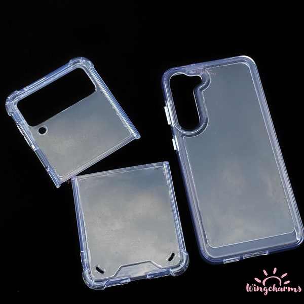 Samsung Phone case Decoden blank, Clear phone case for z flip Samsung, Samsung phone case for diy projects, samsung models