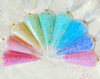 Pegamento cremoso con base de gelatina y brillantina Jewel Decoden, imitación de crema batida, pegamento para fundas de teléfono Decoden, con boquillas para manga pastelera.