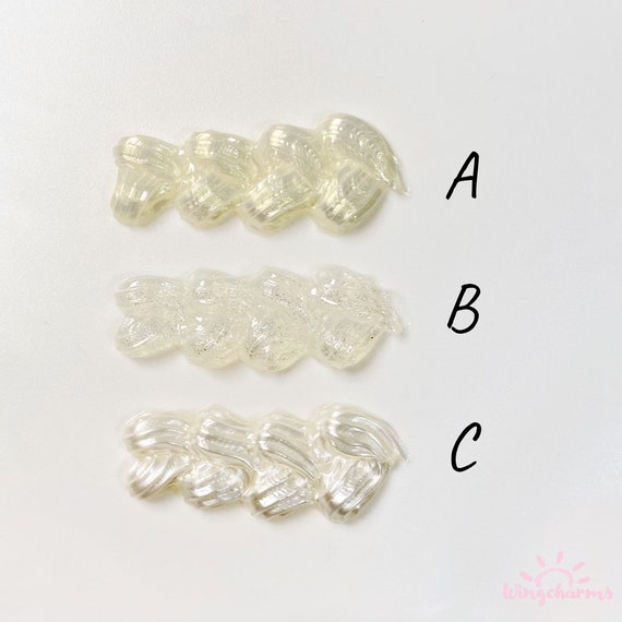 100g Decoden Cream Clay Glue DIY Phone Case Kit Pearls Glitter Simulation  Fake Whipped Cream Glue Handmade Jewelry Materials