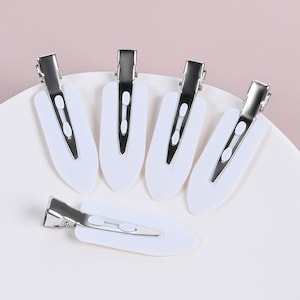 No crease hair clips (pack of five)