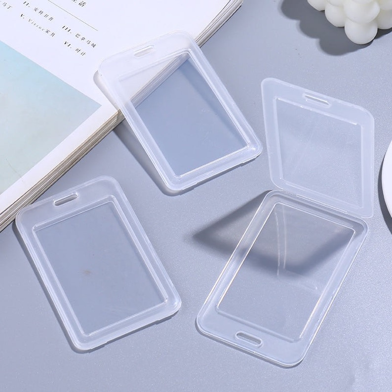 Blank Card Protector Clear Card Holder for Decoden Projects Etsy