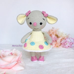 DIY CROCHET PATTERN mouse, Crochet mouse amigurumi pattern, Amigurumi mouse, Cute animals pattern, Easy crochet pattern image 3