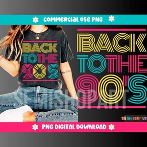 Bring mich zurück in die 90er Jahre PNG, 90er Jahre Partykostüm, digitaler Download, druckbare Datei, 1990er Jahre Design Downloads, 90er Jahre Nostalgie