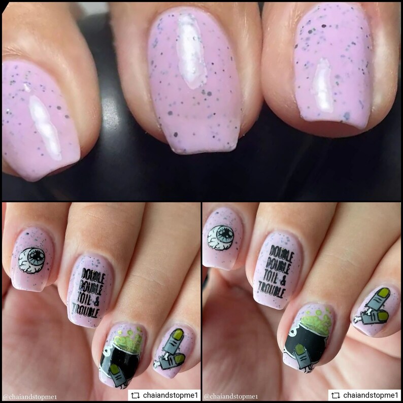 Witch Guts Halloween Crelly Nail Polish Varnish Creepy Spooky - Etsy