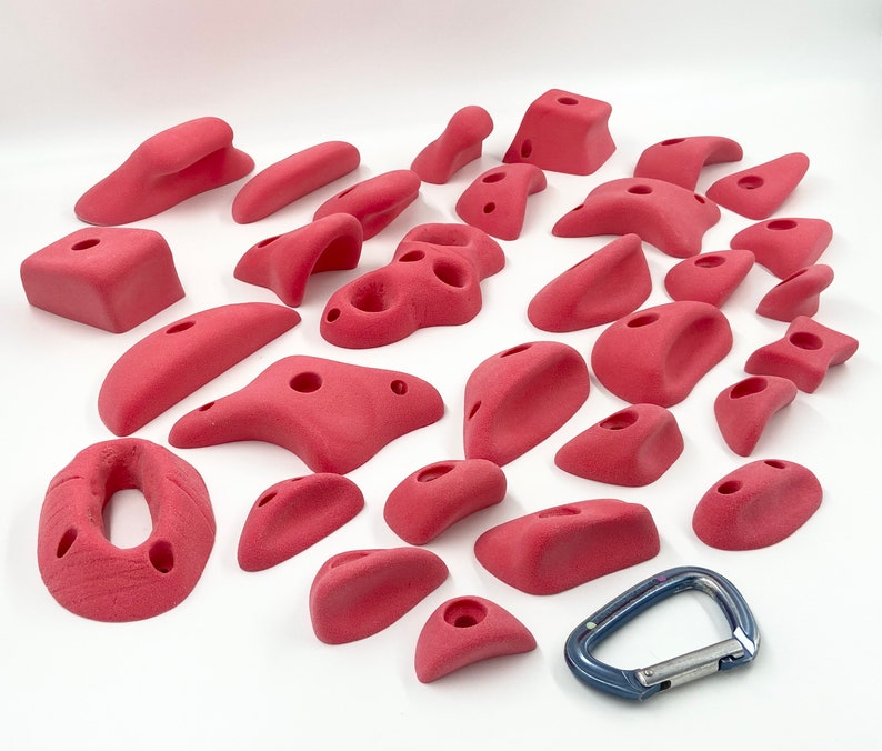 30pack Climbing Hold Starter Set Rock Climbing Holds Etsy