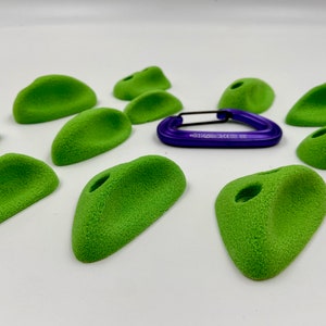 10 Sneaky Footholds - 10-Pack of Screw-on Climbing Footholds