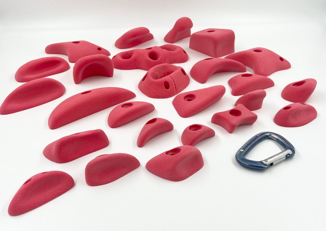 25pack Climbing Hold Starter Set Rock Climbing Holds Etsy