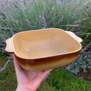 Oven Dish - Ceramic - T.G.Green Ltd - Church Gresley - Brown Fade Speckled Baking