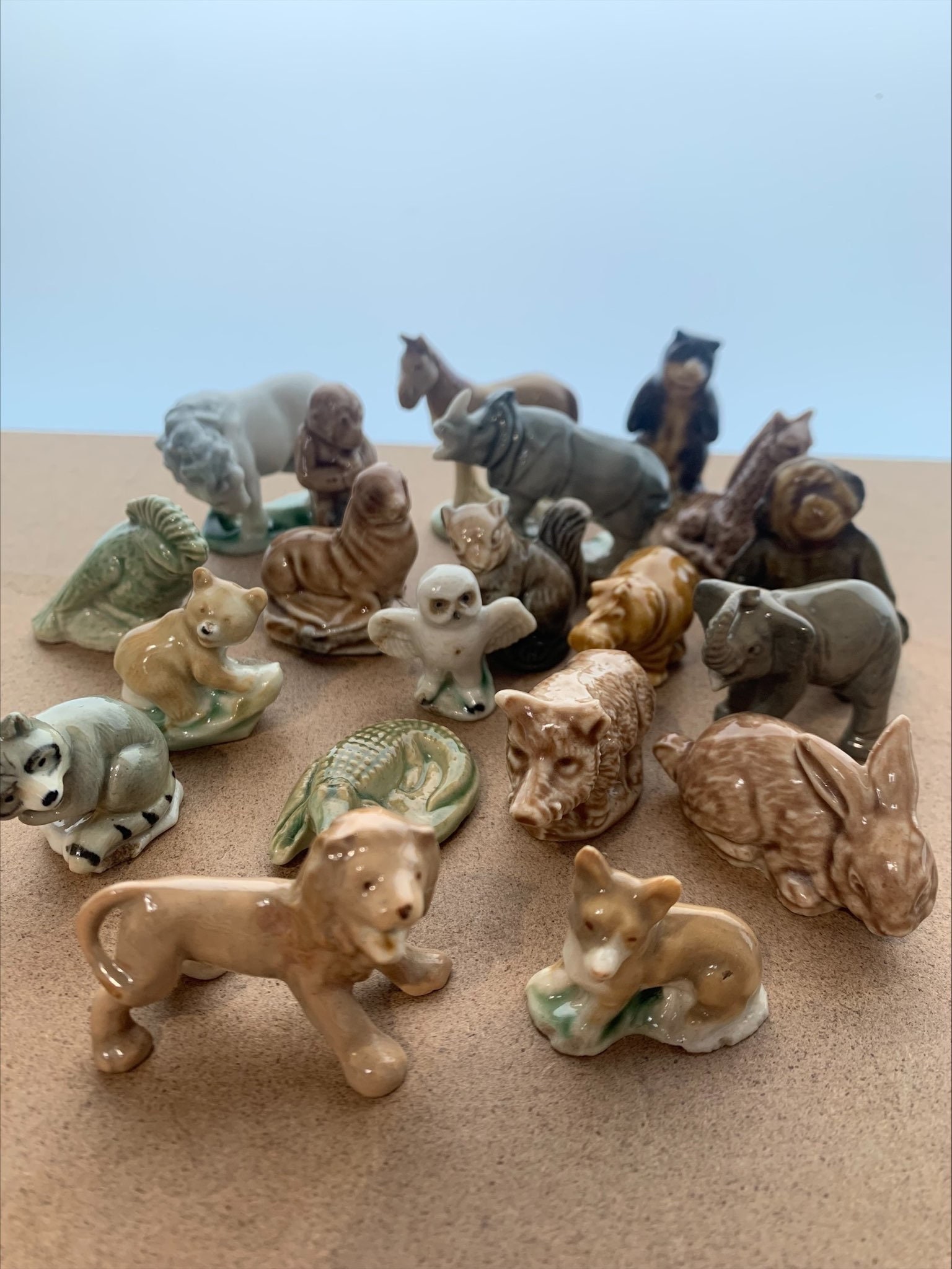 Wade Whimsies Doll House Pottery Animal Collectable Ornament