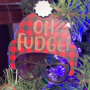 Oh Fudge! Ornamento della storia di Natale