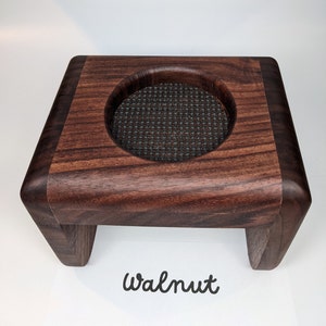 Sofa Cup Holder - Walnut, Couch Cup Holder, Sofa Arm Tray, Couch Arm Tray Table, Armchair Table