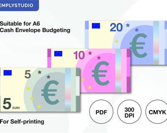 Euro Placeholder Template | European Style Design Mockup | Modern Euro Layout | Editable Placeholder Design | Digital Download