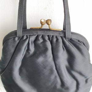 Sac Vintage Noir Etsy