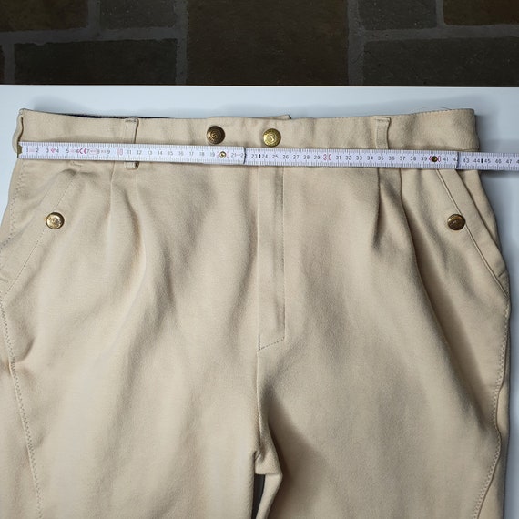 Vintage Beige Mens Unisex Jodhpurs Size Small 199… - image 3