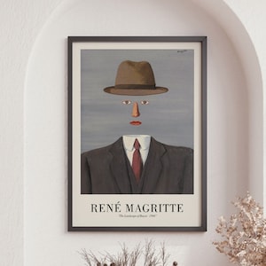 La Lunette D Approche-rene Magritte,home Office Decor