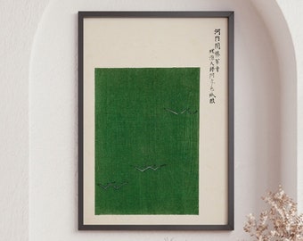 Vintage Japanese Decor, Taguchi Tomoki, Vintage Seagulls Print, Japanese Art Print, Japanese Woodblock Poster Print