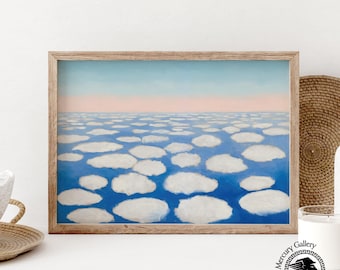 Georgia O'keeffe Druck, Über den Wolken I, Landschaft Wandkunst, Amerikanische Moderne Wanddekoration, Housewarming Geschenk, Weihnachtsgeschenk
