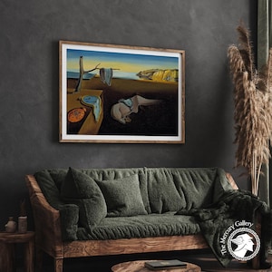 Dali 'Persistence of Memory' Kunstdruck, Museumsausstellungsplakat Bild 9